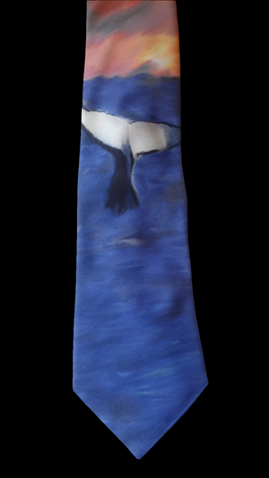 Whale Tail Sander NZ Tie New Vintage Accessories Planet Retro NZ