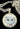 White Cat Dome Necklace New Vintage Planet Retro NZ