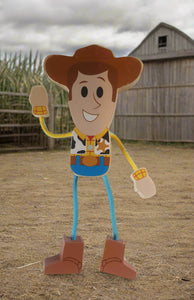 Woody Toy Story - Wooden Bendy Toy Vintage Toys Collectables Planet Retro NZ