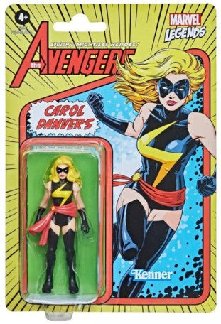 action figure carol danvers marvel legends kenner new vintage toys nz collectibles nz planet retro