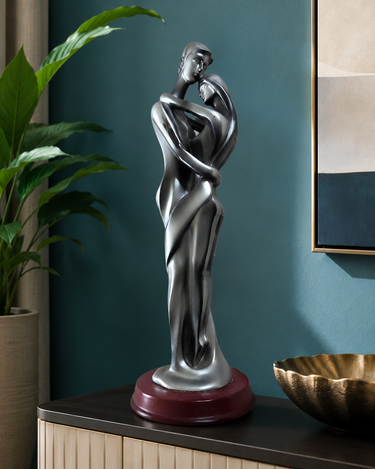Herco Gift Abstract Embracing Couple Sculpture