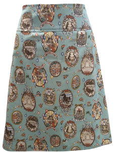 Animal Cameos Skirt - Planet Retro Original (XS to 3XL)