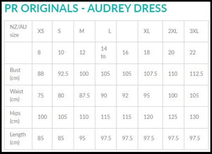 Cowboy Brown Top Audrey Dress - Planet Retro Original (Large)