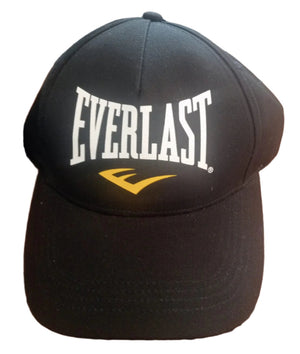 baseball cap everlast black yellow logo new vintage accessories hats planetretro NZ