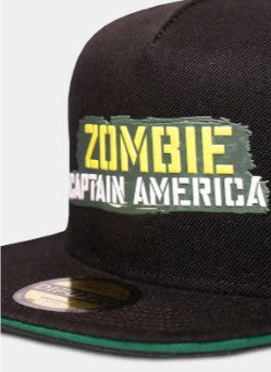 Zombie Captain America - Snapback Baseball Cap