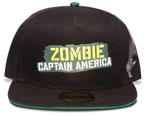 Zombie Captain America - Snapback Baseball Cap