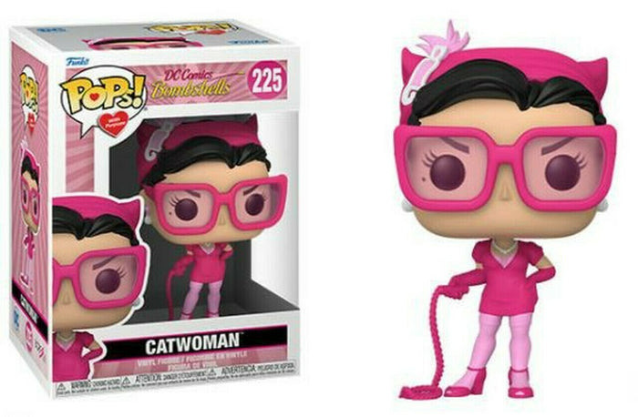 Pop Vinyl - Catwoman Breast Cancer Pink #225