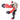 Ben 10 Four Arms Toy figure with red, black, and white colors on a white background