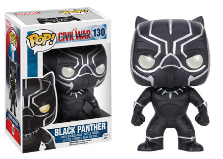 Pop Vinyl - Civil War Black Panther #130