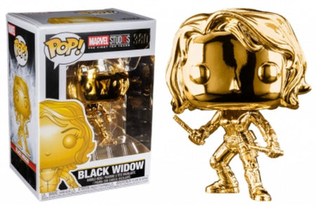 SALE Pop Vinyl - Black Widow (Gold) #380