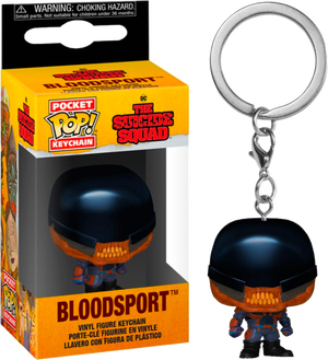 Bloodsport Suicide Squad Funko Pocket Pop Keychain