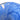 Close-up of cobalt-blue marbling inside art glass bowl