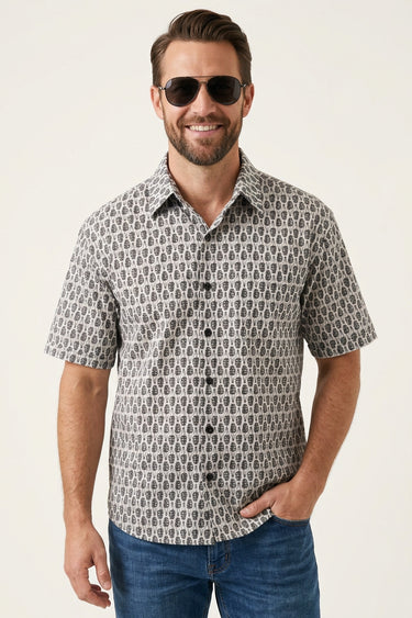 Spark plugs Born to Ride cotton fabric shirt