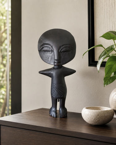 Ghana Akuaba Wooden Fertility Figure