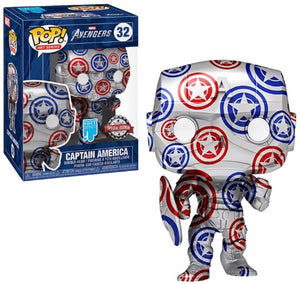 Pop Vinyl - Captain America (Art Series) #32