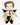 Castiel Supernatural CultureFly plush doll with trench coat blue tie and black angel wings