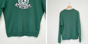 Champion - ATHL DEPT Green Sweatshirt (Large) vintage new clothing planet retro nz 3