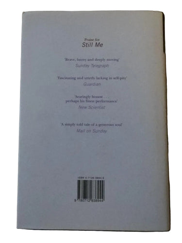 Christopher Reeve Nothing Is Impossible dust jacket back and ISBN