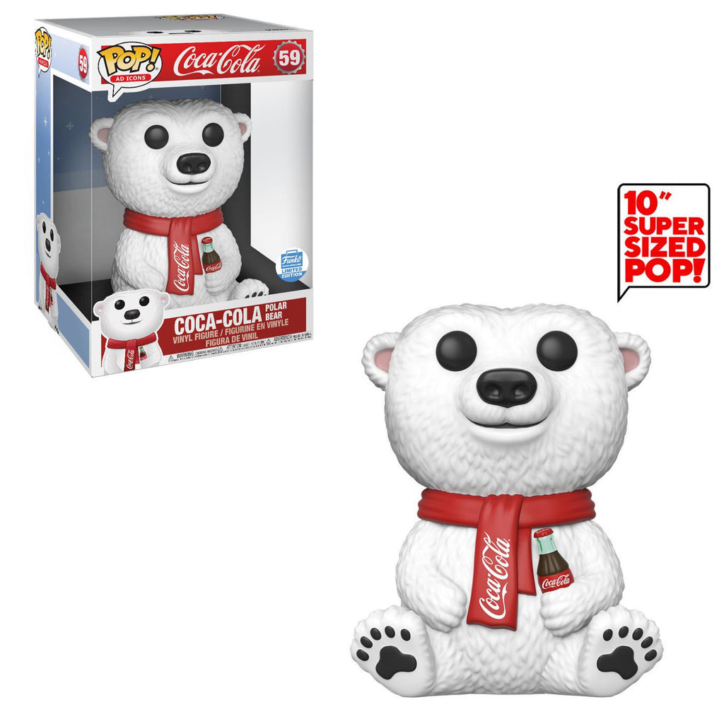 Pop Vinyl - Coca-Cola Polar Bear 10" Super Size #59
