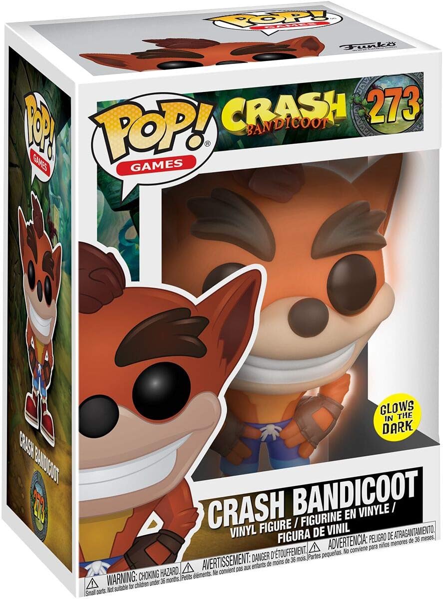 Pop Vinyl - Crash Bandicoot GITD #273