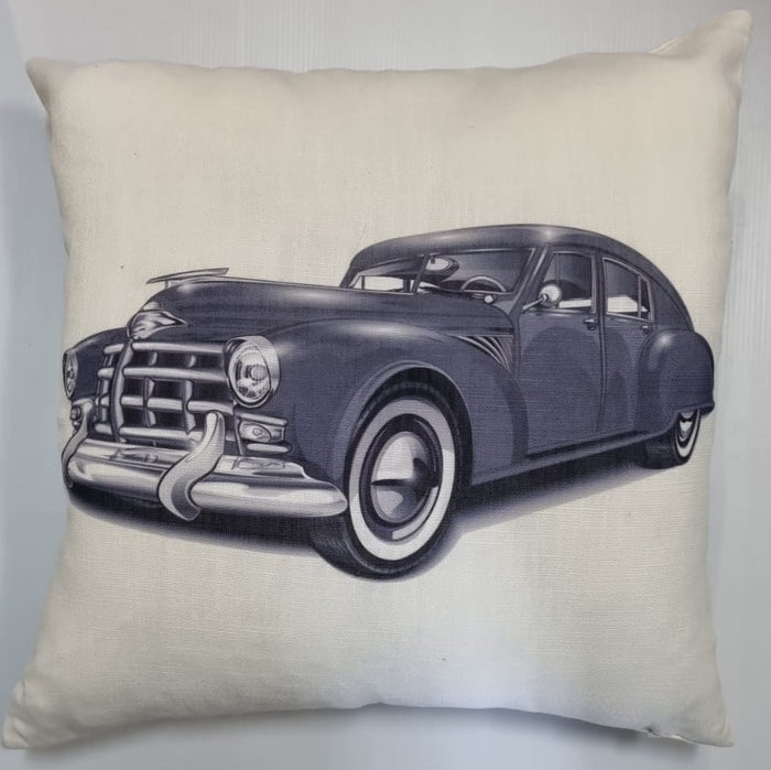 50s Classic Car Cushion Cover