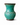 Turquoise Crackle Glaze Large Studio Vase