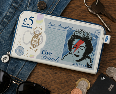 Lizzie Stardust Queen Elizabeth Clutch Wallet