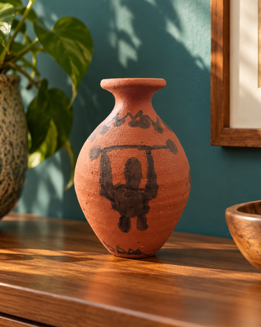 David Griffith Nelson studio pottery vase lifestyle image