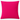 Día de los Muertos Fiesta handmade cushion cover – plain hot pink reverse