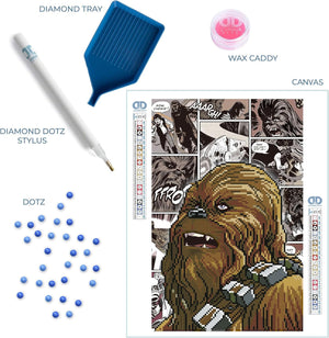 Diamond Dotz Art Kit - Chewbacca