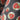 Dotty About Pohutukawas cotton fabric detail 2 at Planet Retro NZ