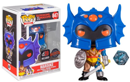 Pop Vinyl - D&D Warduke with D20 #847