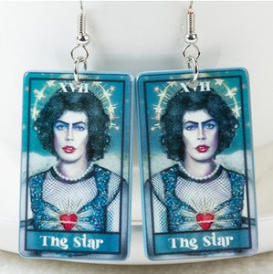 Rocky Horror Earrings - Frank-N-Furter Star