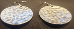 Vintage Turkish Zamac Silver-plated Earrings