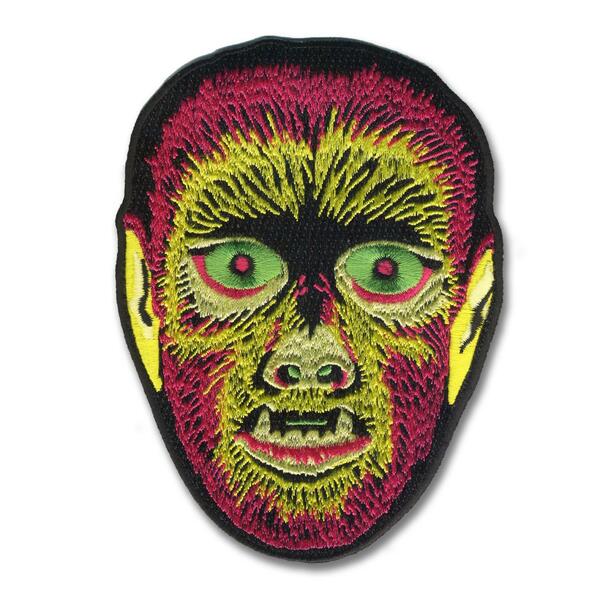 Embroidered Patch - Werewolf Head USA Import