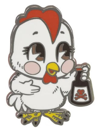 Killer Chicken Enamel Pin / Brooch