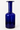 Erik Höglund attributed cobalt blue bottle vase on clean neutral background