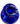 Top rim detail of Erik Höglund attributed cobalt blue face bottle