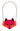 erstwilder fleur foxy flame necklace new vintage accessories jewellery planet retro nz