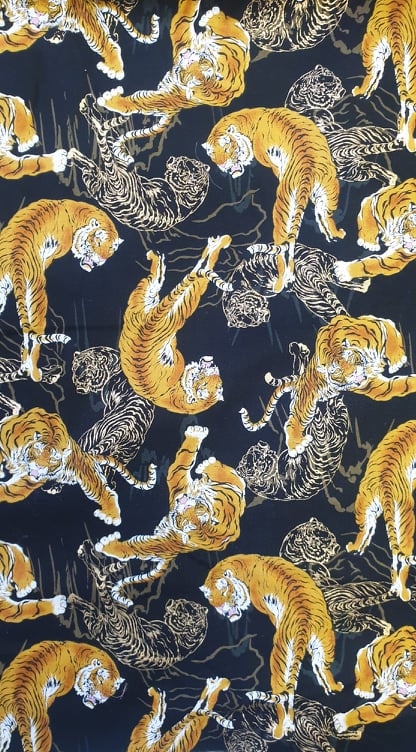 Fabric - Japanese Tigers (Japan)