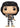 Funko Pop vinyl figure of Queen Freddie Mercury in a black and white harlequin outfit, holding a microphone.
