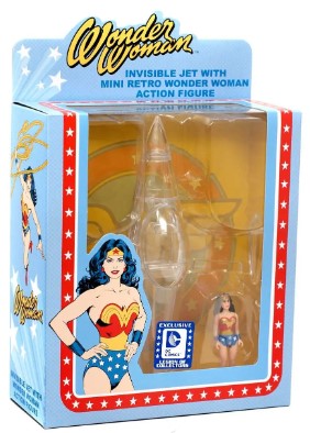 Funko DC Invisible Jet & Mini Retro Wonder Woman