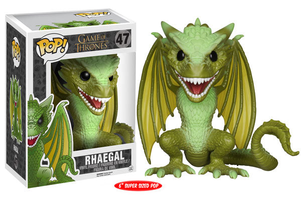 Pop Vinyl - Rhaegal (Green) Game of Thrones 6" Dragon #47
