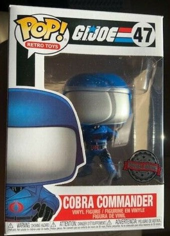 Funko Pop - G.I. Joe Cobra Commander #47