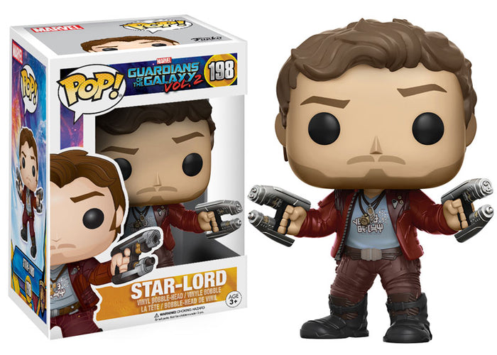 SALE Pop Vinyl - Star-Lord Guardians of the Galaxy #198