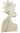 Back of hand-carved African-style female wall sculpture