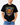 Harley-Davidson black pumpkin Halloween graphic T-shirt Large front view on blond male model