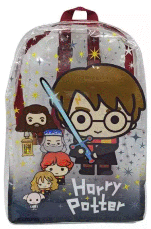Harry Potter - Clear Day Bag / Backpack