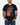 Vintage black horse graphic T-shirt with bold double-sided print front and back, unisex Large size from Planet Retro NZ