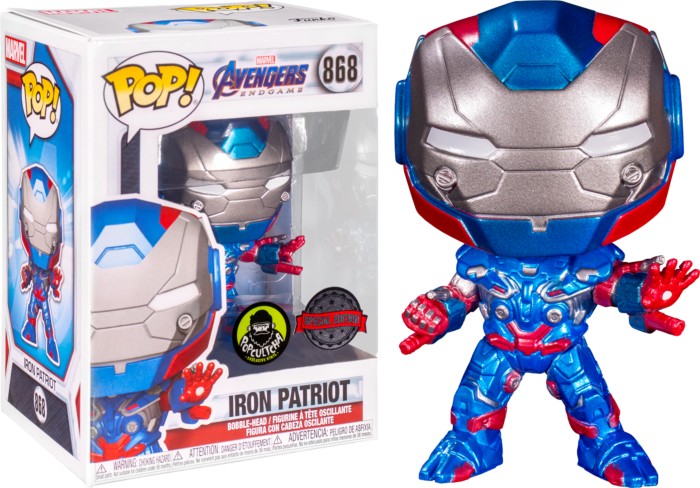 Pop Vinyl -  Iron Patriot Popcultcha #868